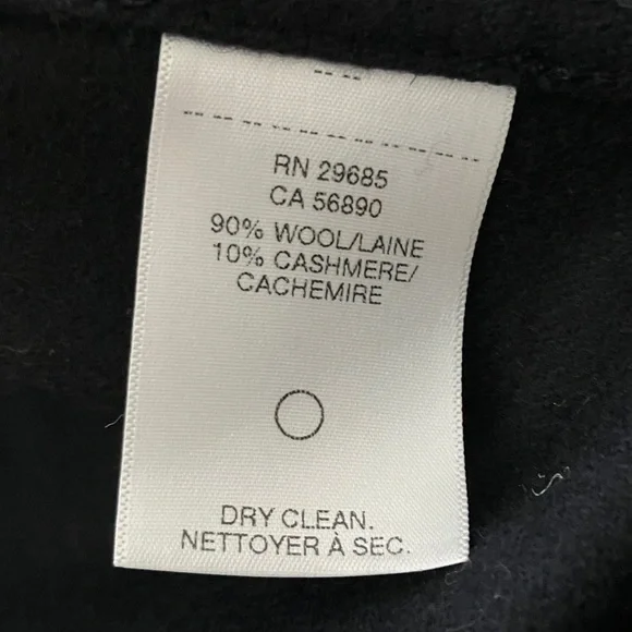 Rare! Pendleton Navy Wool/Cashmere Blend Shirt Jacket - Picture 8 of 10